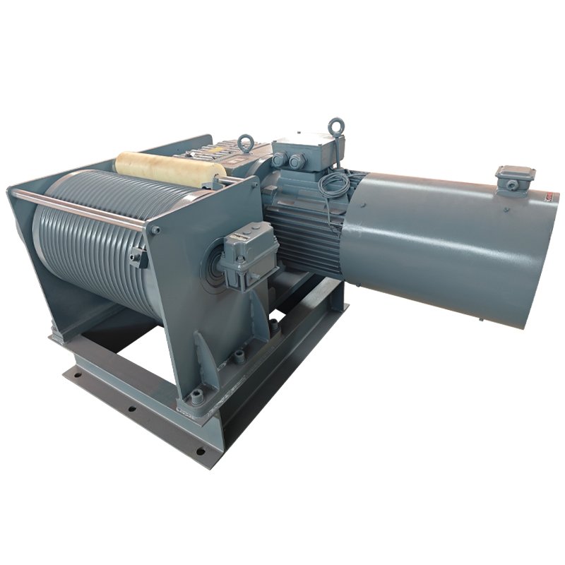 Winches 6 tonne parallel lifting and hauling Electromagnetic braking Automatic rope discharge Electric industrial winches