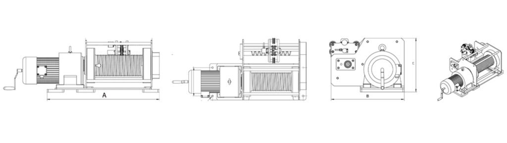 Stainless Steel Equipment-matching Winch - 1