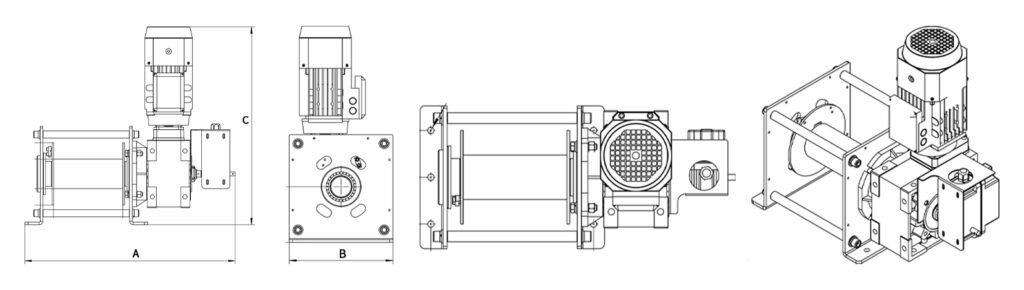 Turbo Industrial Winch - 1