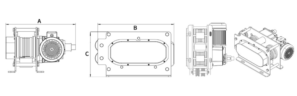 Industrial Friction Winch (Friction Type Winch / Friction Drum Winch) - 1