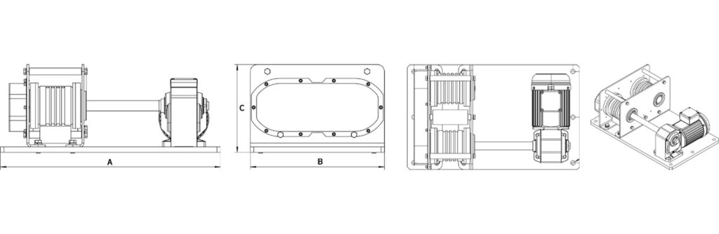 Stainless Steel Friction Winch - 1
