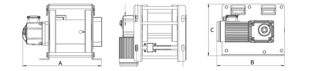 Long-distance Traction Winch  - 1