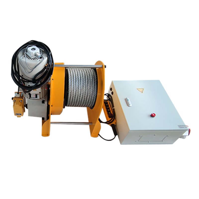 Rope traction electric winch custom wire rope industrial winch electromagnetic brake can be set up more than one linkage ODM