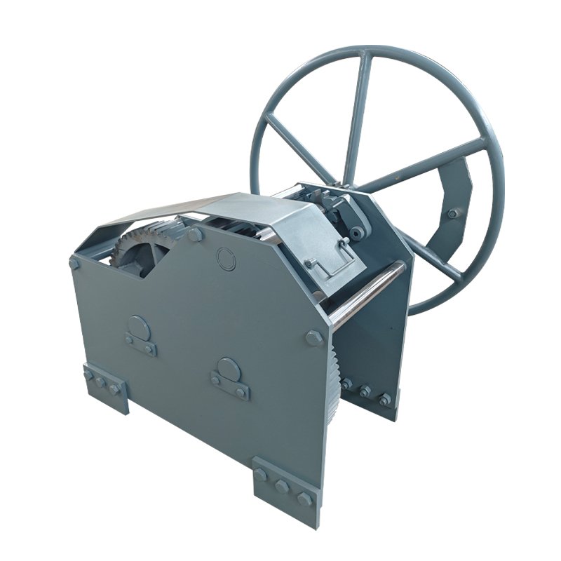 Hand Mooring Winch Heavy Duty Large Hand WheelAnti-corrosion and RustproofMarine PaintLarge Rope CapacityManual Brake Winch