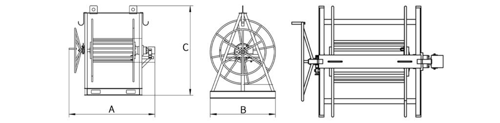 Manual High-pressure Hose Reel - 1