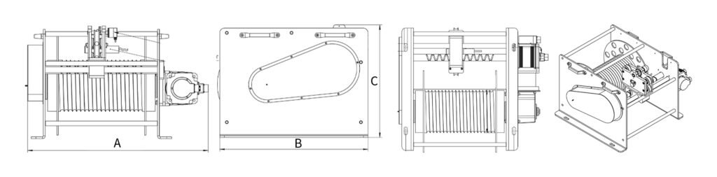 Servo-Driven Electric Cable Winch - 1