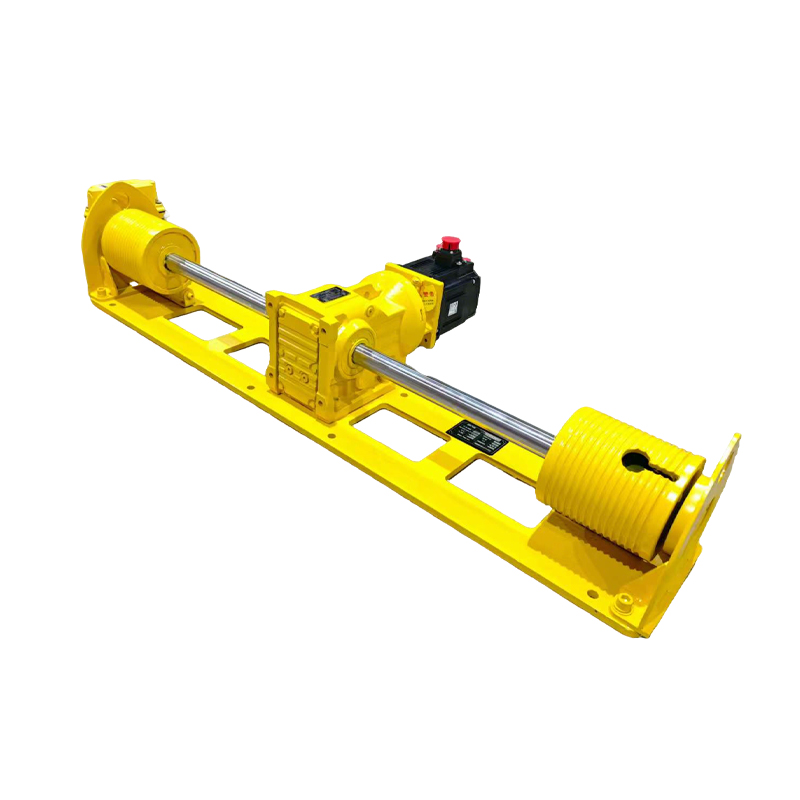 Custom PLC servo double-drum winch