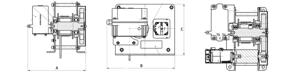 Servo Winch with Constant Torque Output Orderly Rope Laying Compact Structure Quiet Operation Industrial Winch - 1