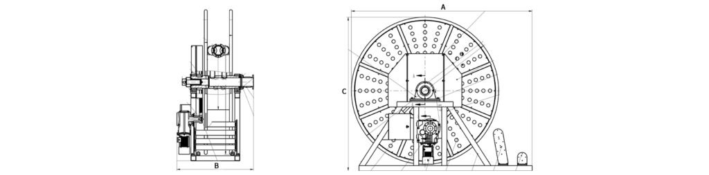 Marine Hose Winch Frequency Conversion Drive Dual 60M Hose Reel Variable Frequency Drive Industrial-grade Winch - 1