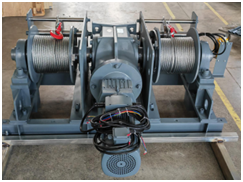 Dual-Drum Electric Winch 3 Ton | Synchronized Industrial Cable Winch System - 5