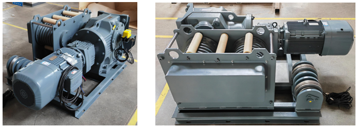 70-Ton Industrial Friction Winch | SEW Motor, PLC Control & High-Precision Traction - 1