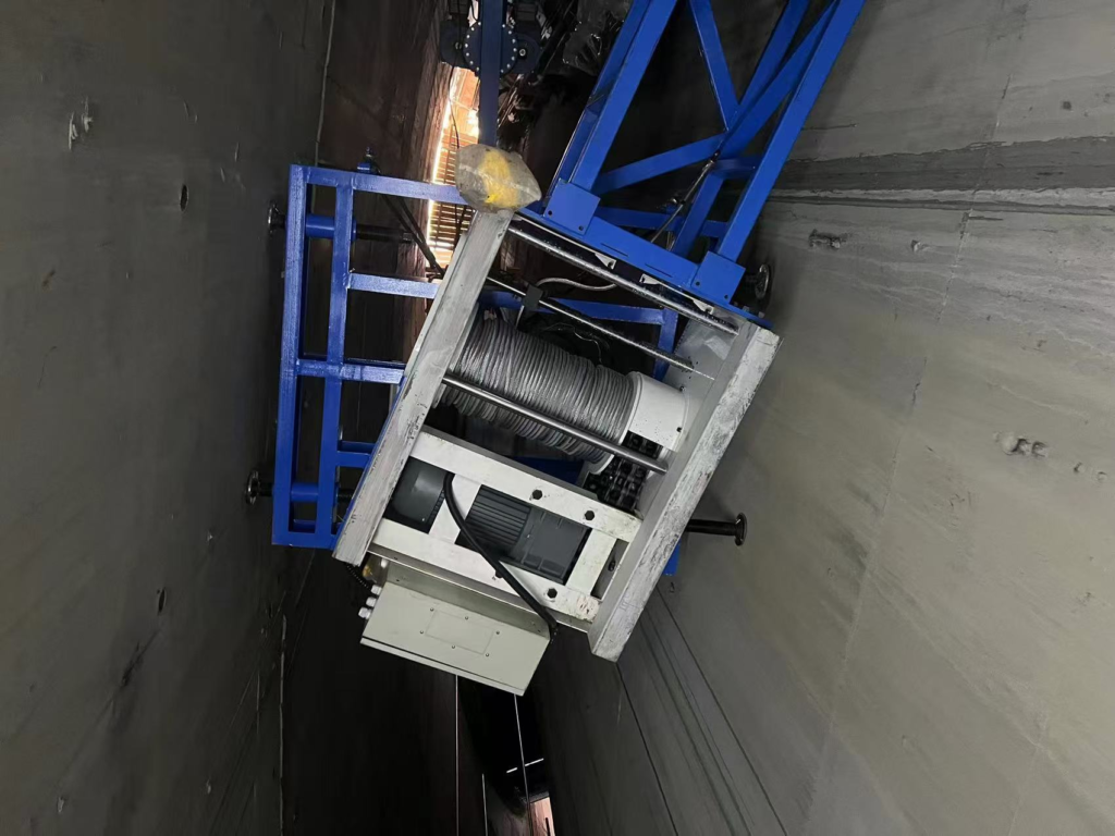 Operaciones de tendido de hilos de acero durante la construcción de islas nucleares en centrales nucleares - 4