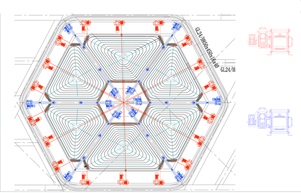 Synchronised Hoisting Solution for Large-Scale Commercial Space Lifting Grilles | Case Study: Electric Skylight Equipment Project at Hangzhou Plaza 66 2 Synchronised Hoisting Solution for Large-Scale Commercial Space Lifting Grilles | Case Study: Electric Skylight Equipment Project at Hangzhou Plaza 66 - 2