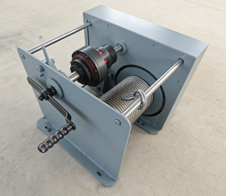 2000kg Constant Tension Manual Winch | Mechanical Overload Clutch | Manufacturer Direct for Floating Platform Anchoring