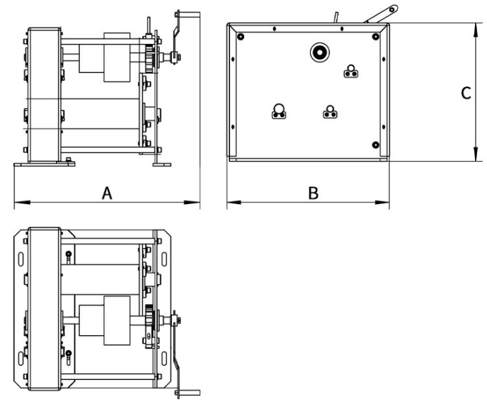 2000kg Constant Tension Manual Winch | Mechanical Overload Clutch | Manufacturer Direct for Floating Platform Anchoring - 3