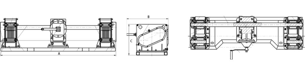 Equipo de cabrestante de fricción con manivela manual, tracción estable dedicada, alta eficiencia y controlabilidad - 1