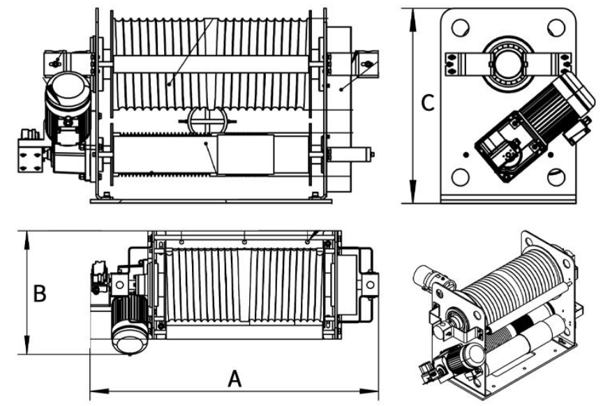 Engineering Solution for Multi-Functional Hose and Cable Reel Combination Unit in Steel Mill Blast Furnace Ignition System - 3