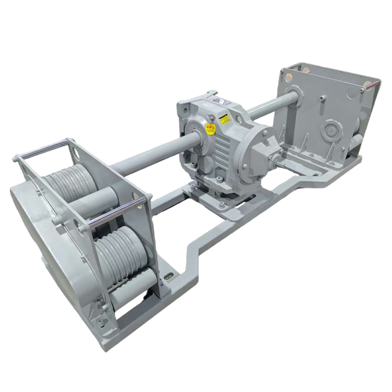 Equipo de cabrestante de fricción con manivela manual, tracción estable dedicada, alta eficiencia y controlabilidad.