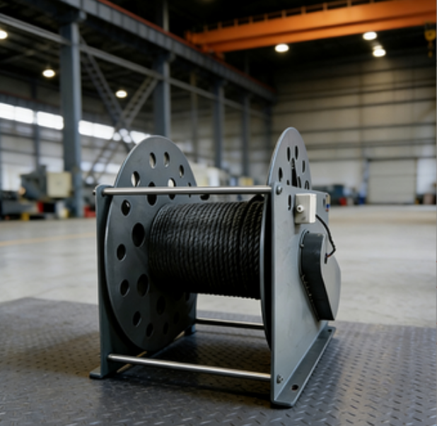 Umbilical Cable Winch—Engineering Solution for Underground Coal Mine Gas Detection Robots - 2