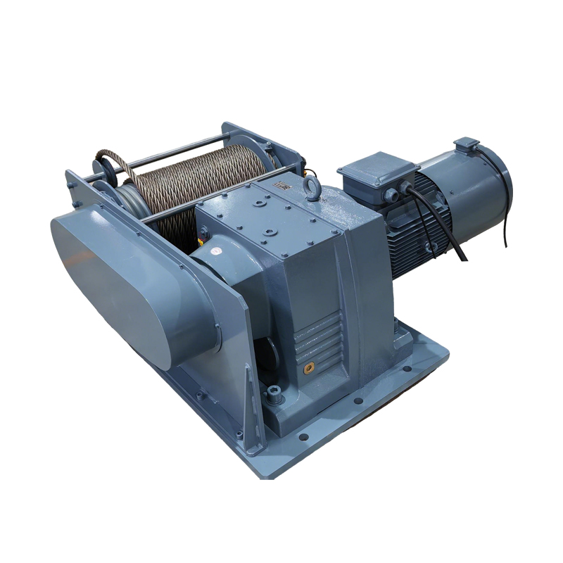 Cabrestante industrial personalizable · Enrollado preciso de cable · Funcionamiento estable y silencioso