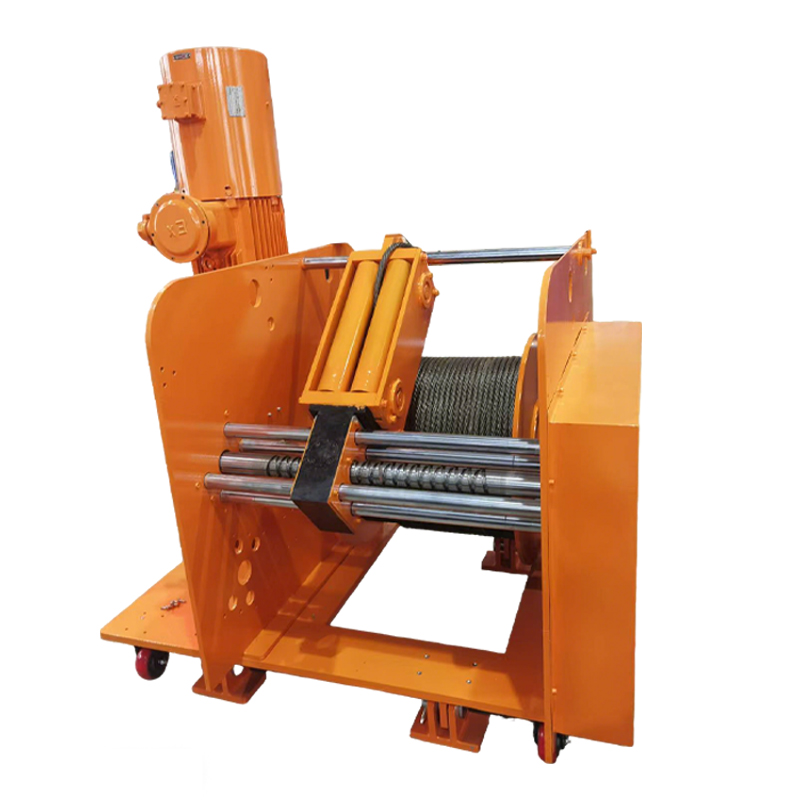 Cabrestante eléctrico a prueba de explosiones personalizable: elevación de plataformas marinas, carrera larga con varillaje inteligente