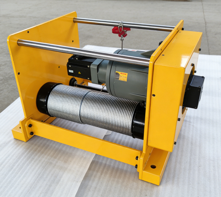 Servo Electric Industrial Winch: Fixed Fairlead, Automatic Traverse & PLC Control — Solving Pipe Passage Friction and Automation Integration Challenges